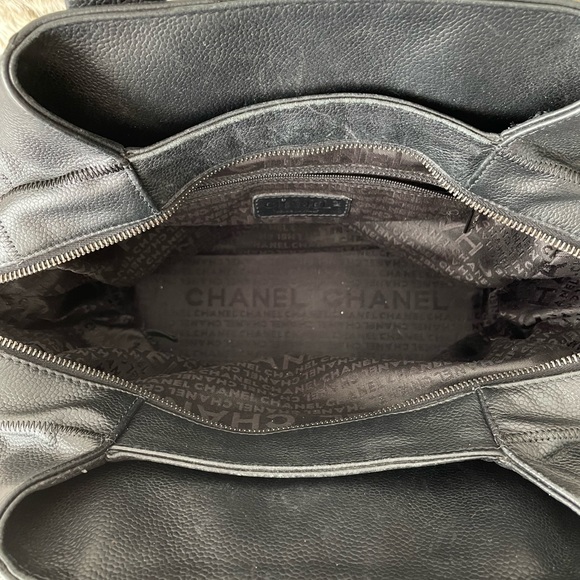 Chanel black leather bag - Picture 2 of 9